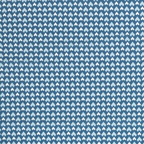 Preview: Swafing Baumwolle - Herzen kleingemustert - Dunkeltürkis